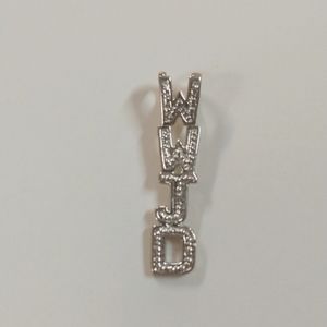 WWJD 10k solid gold pendant